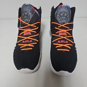 Mens Size 13 Nike Lebron 17 “James Gang” Black Basketball Shoes BQ3177 005